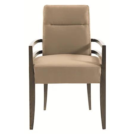 Craftsmen Chair with Upholstered Seat and Back